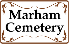 Custom Designed Cemetery Sign