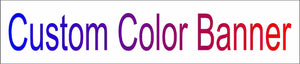 Custom Color Banner by Sala Graphics