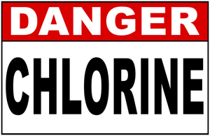 Danger Chlorine Sign – Signs by SalaGraphics