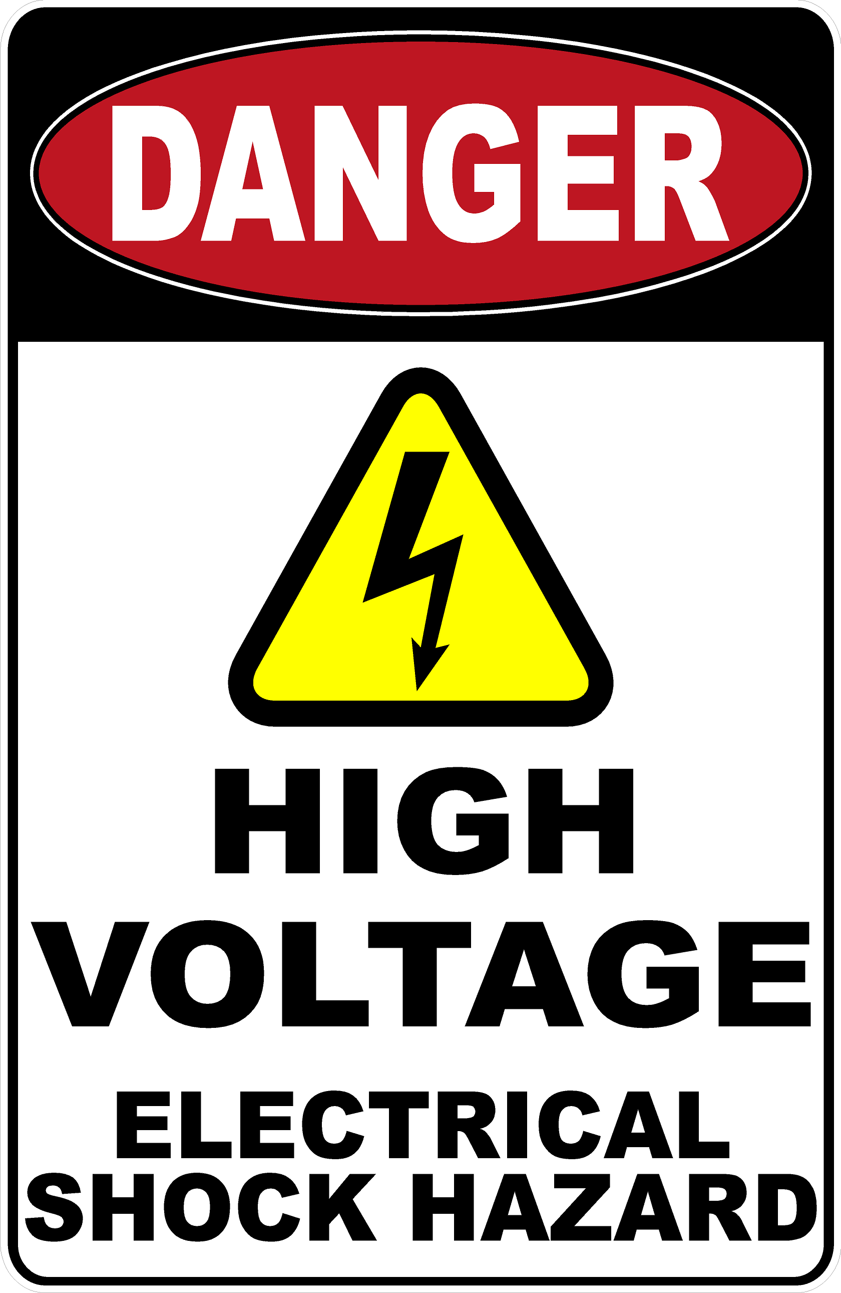 electrical danger logo