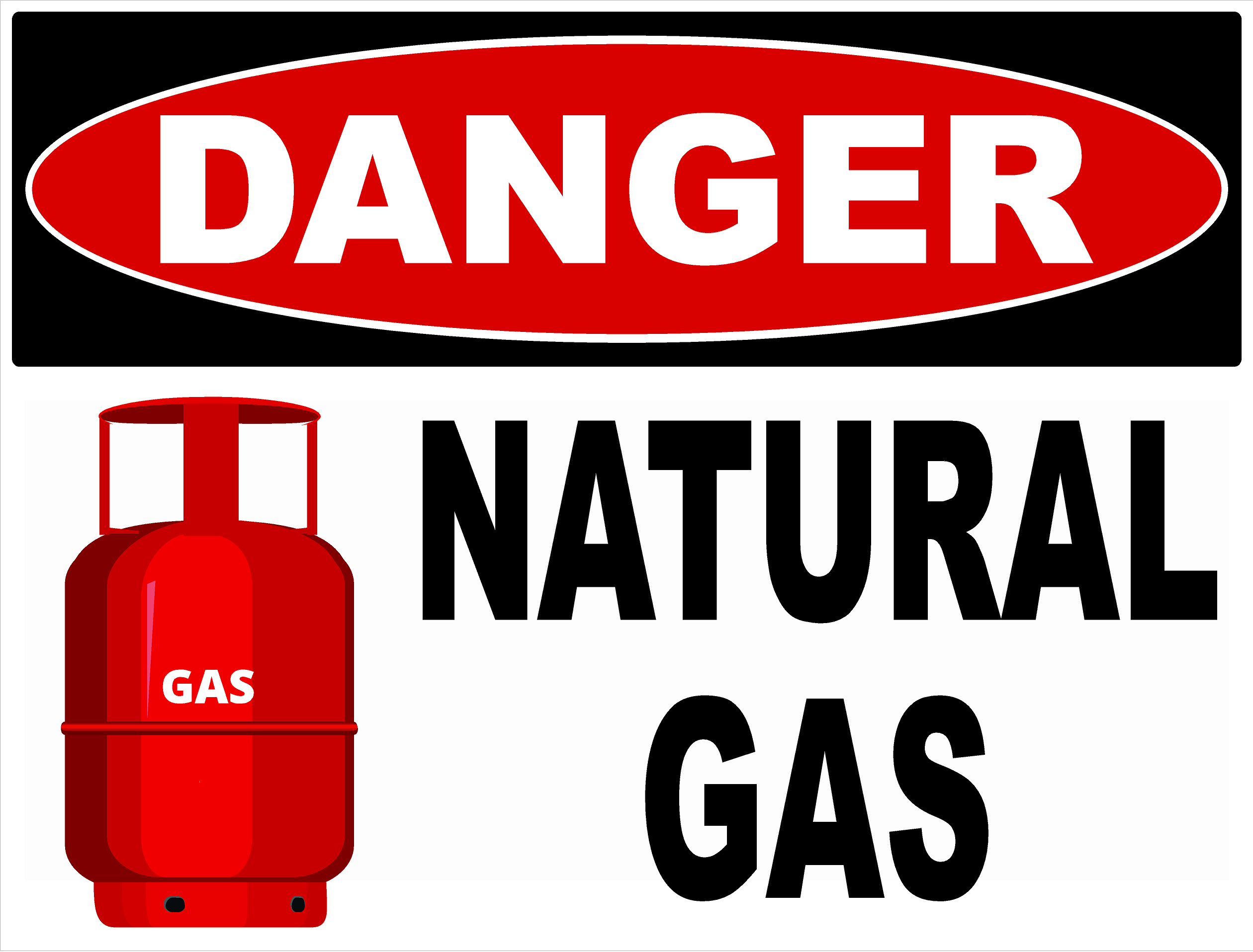natural gas sign
