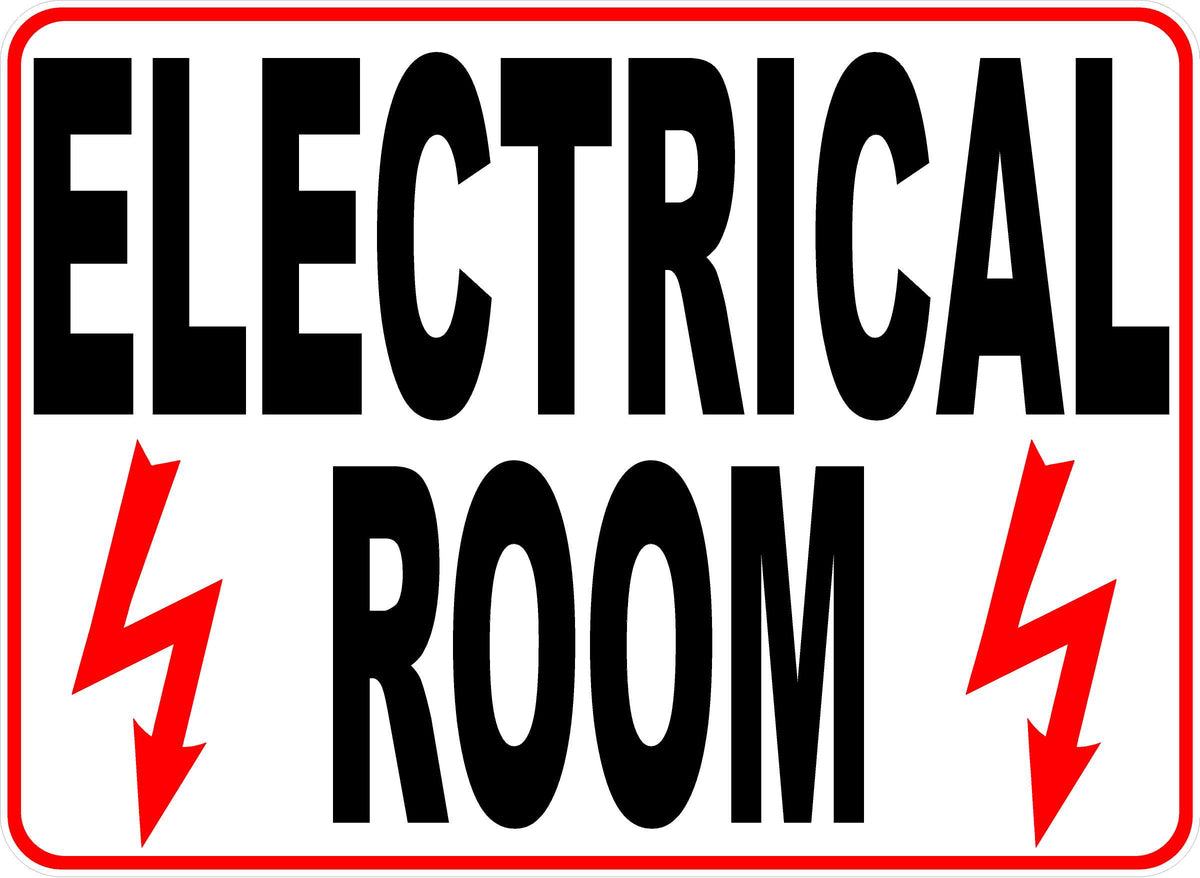 Electrical Room Sign – Signs by SalaGraphics