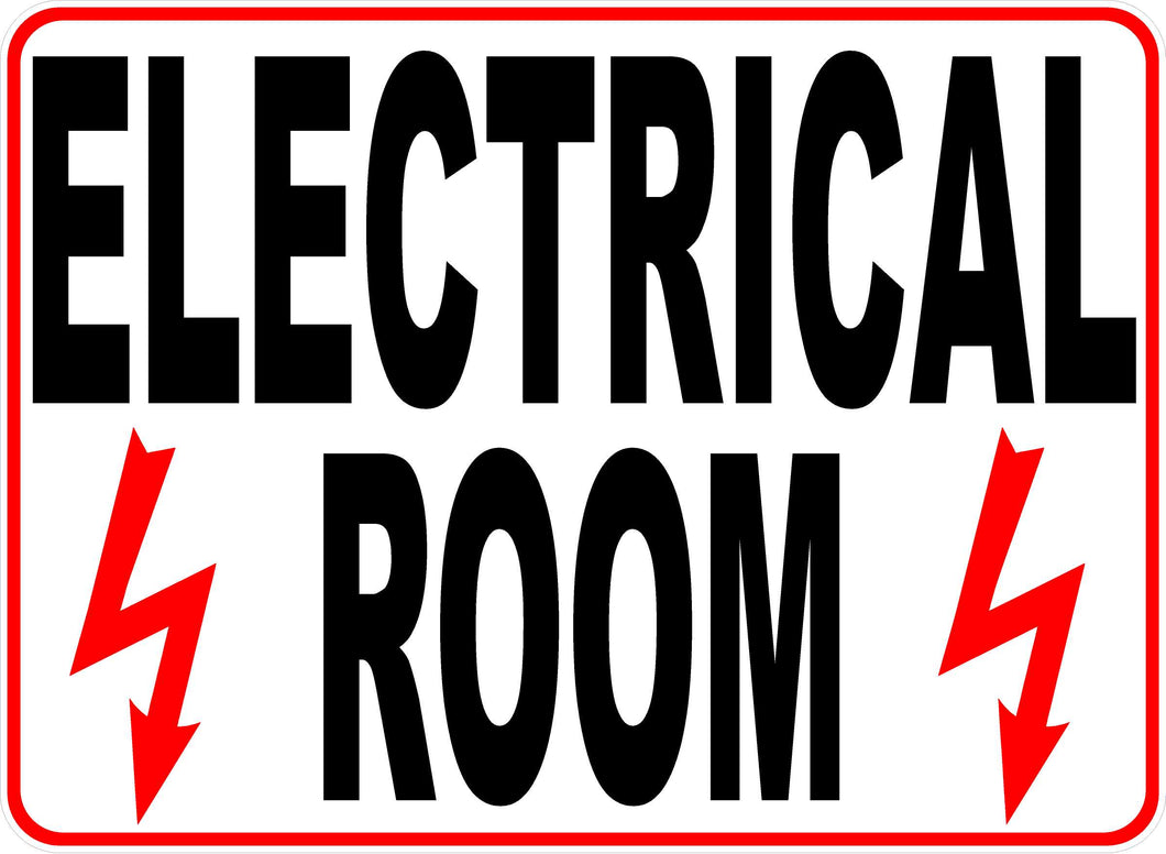 Electrical Room Sign