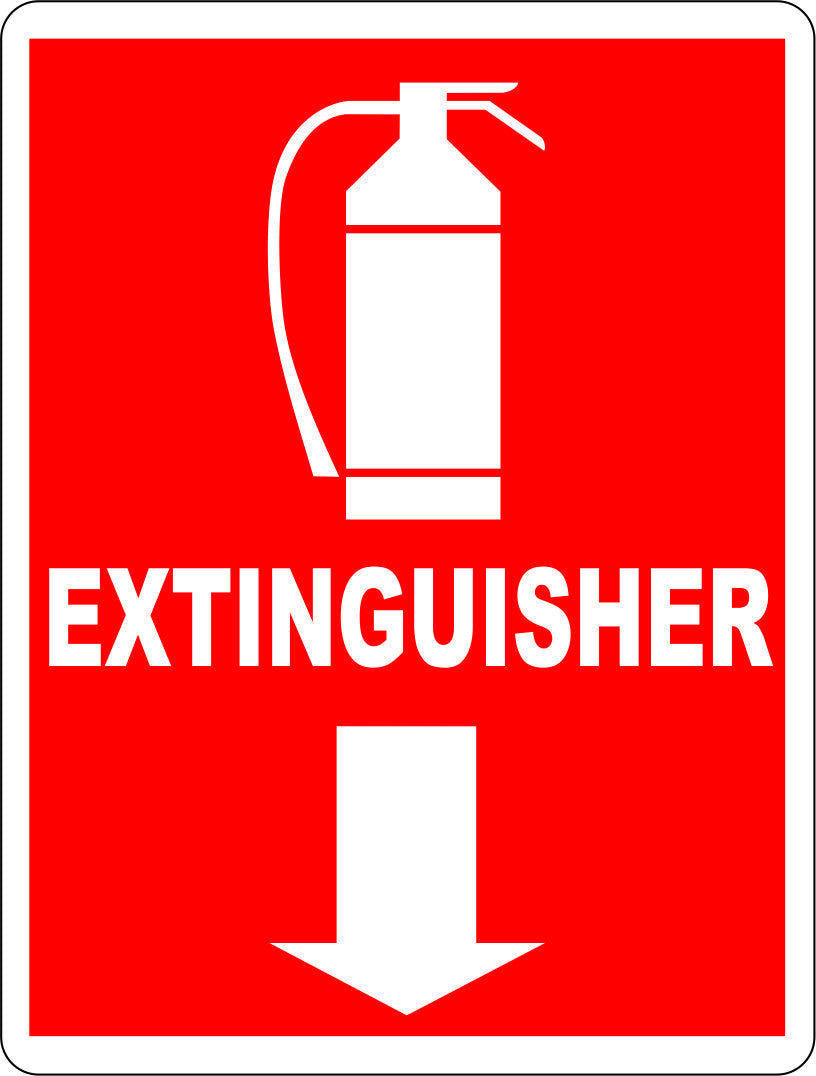 Fire Extinguisher Sign