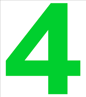 Warehouse Number Decal 