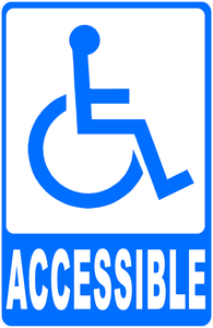 Handicapped Accessible Sign