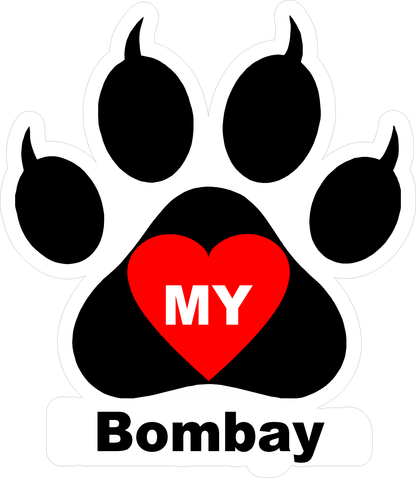 I Love My Cat (Choice of Breed) Decal. Multi-Pack