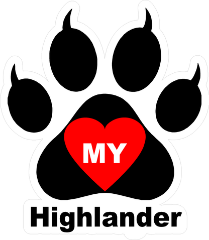 I Love My Cat (Choice of Breed) Decal. Multi-Pack