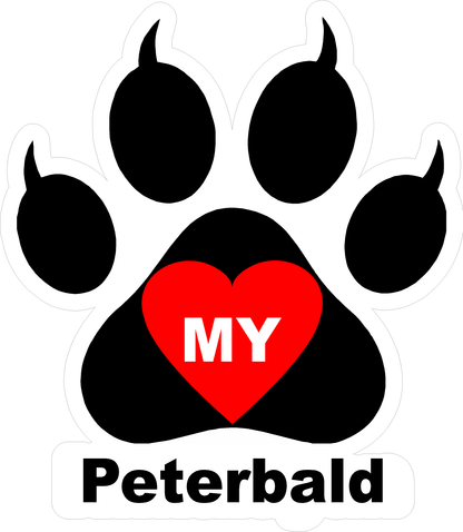 I Love My Cat (Choice of Breed) Decal. Multi-Pack
