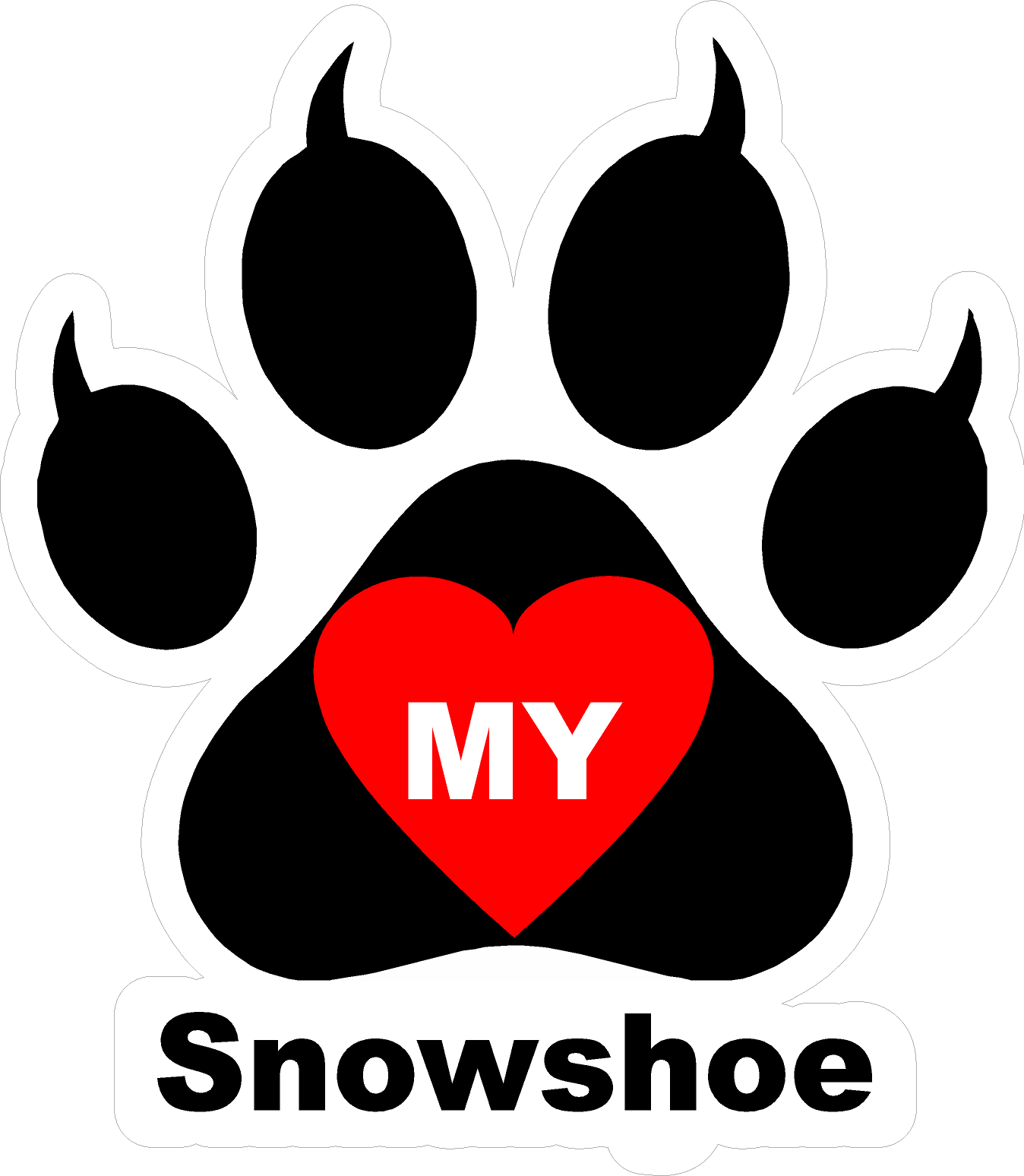 I Love My Cat (Choice of Breed) Decal. Multi-Pack