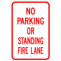 Fire Lane Sign No Parking