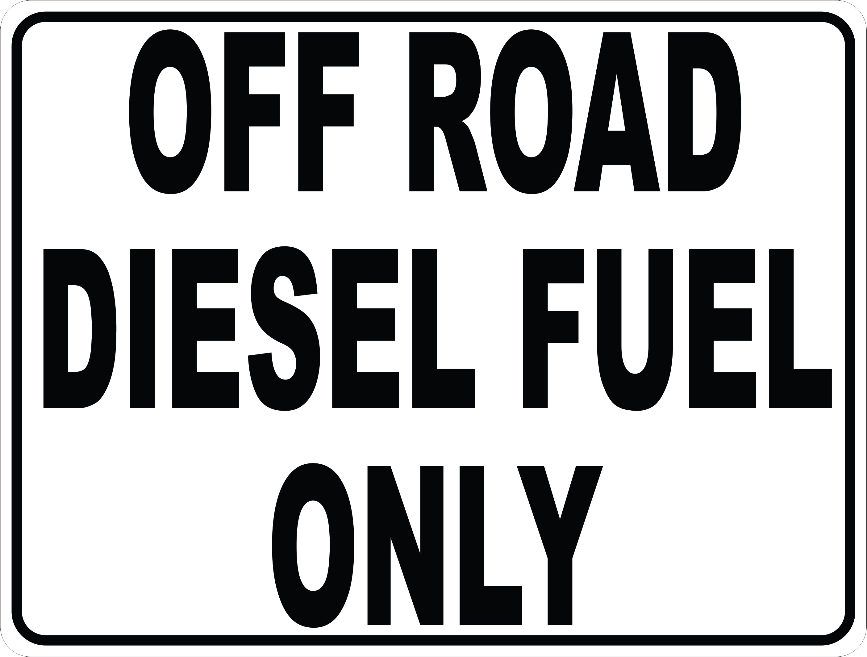 off road diesel fuel