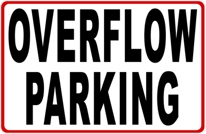Overflow Parking Sign