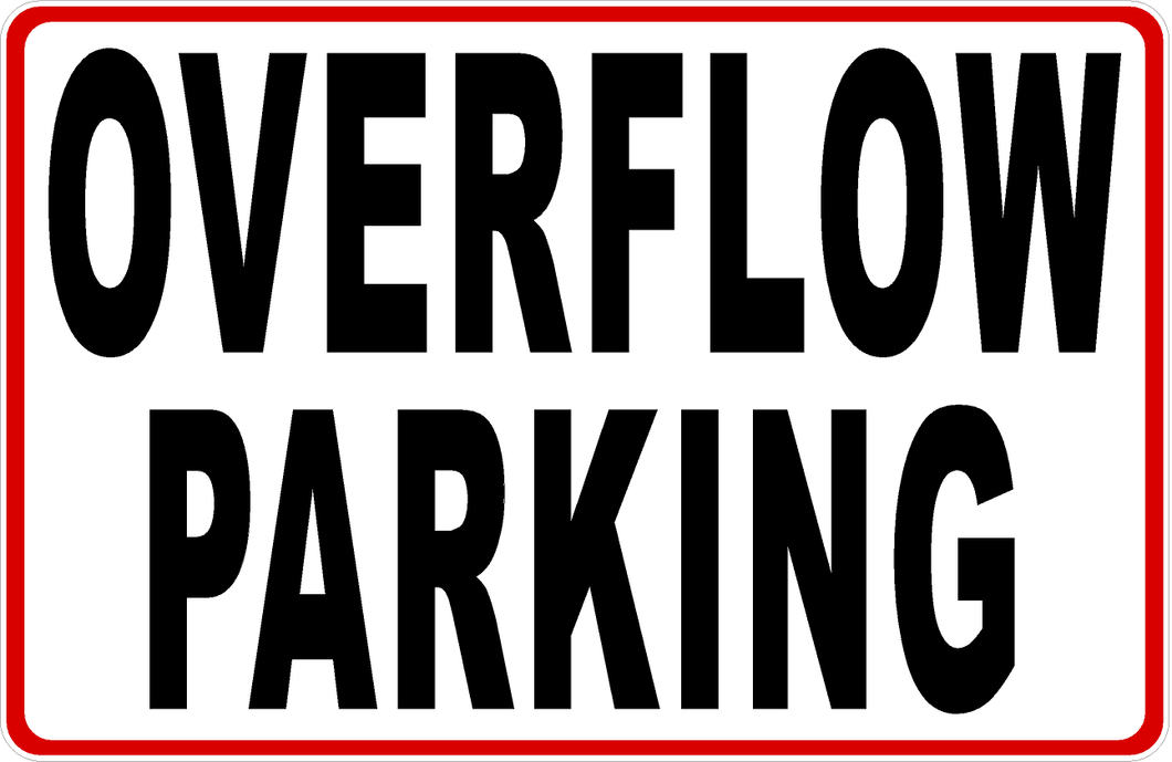 Overflow Parking Sign