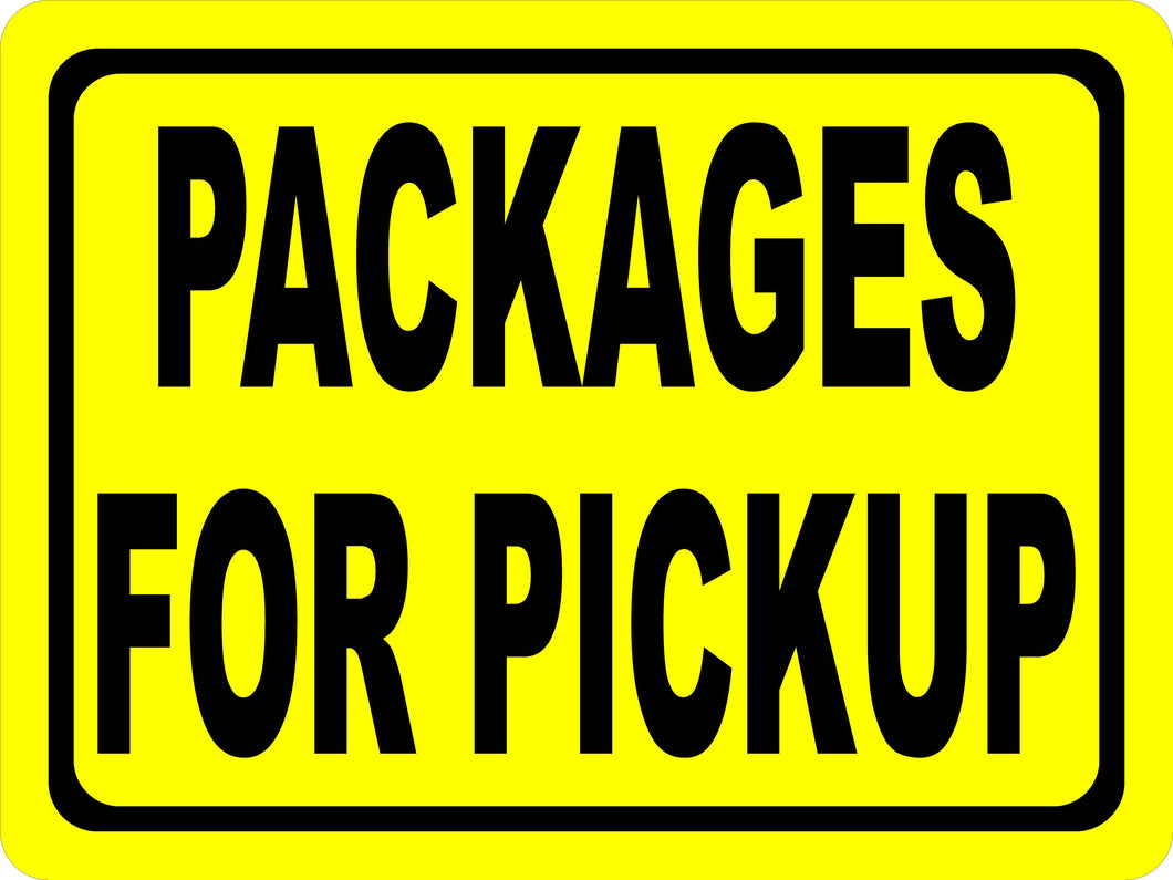 Packages For Pickup Magnet