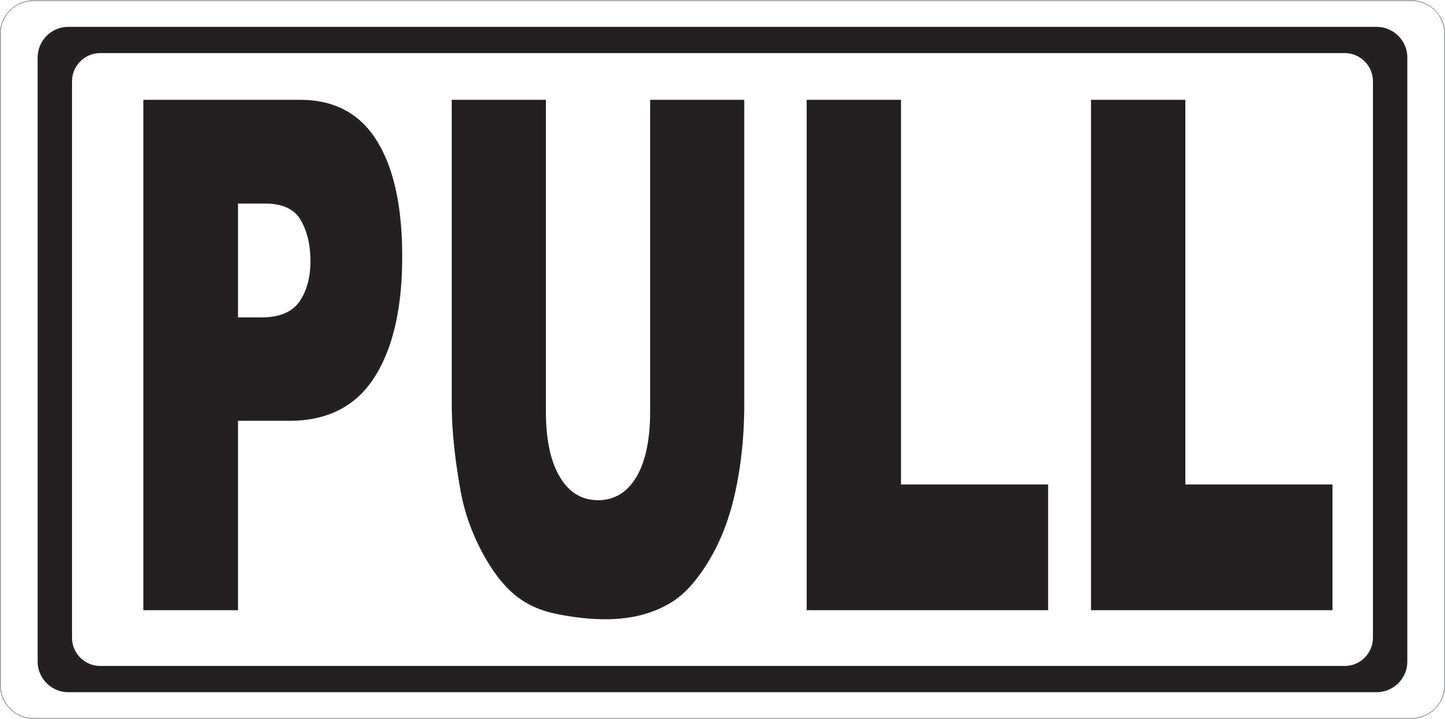 Pull Sign