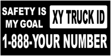 Safety is My Goal Fleet Vehicle Decal Multi-Pack