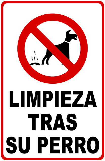 Clean Up After Your Dog Sign