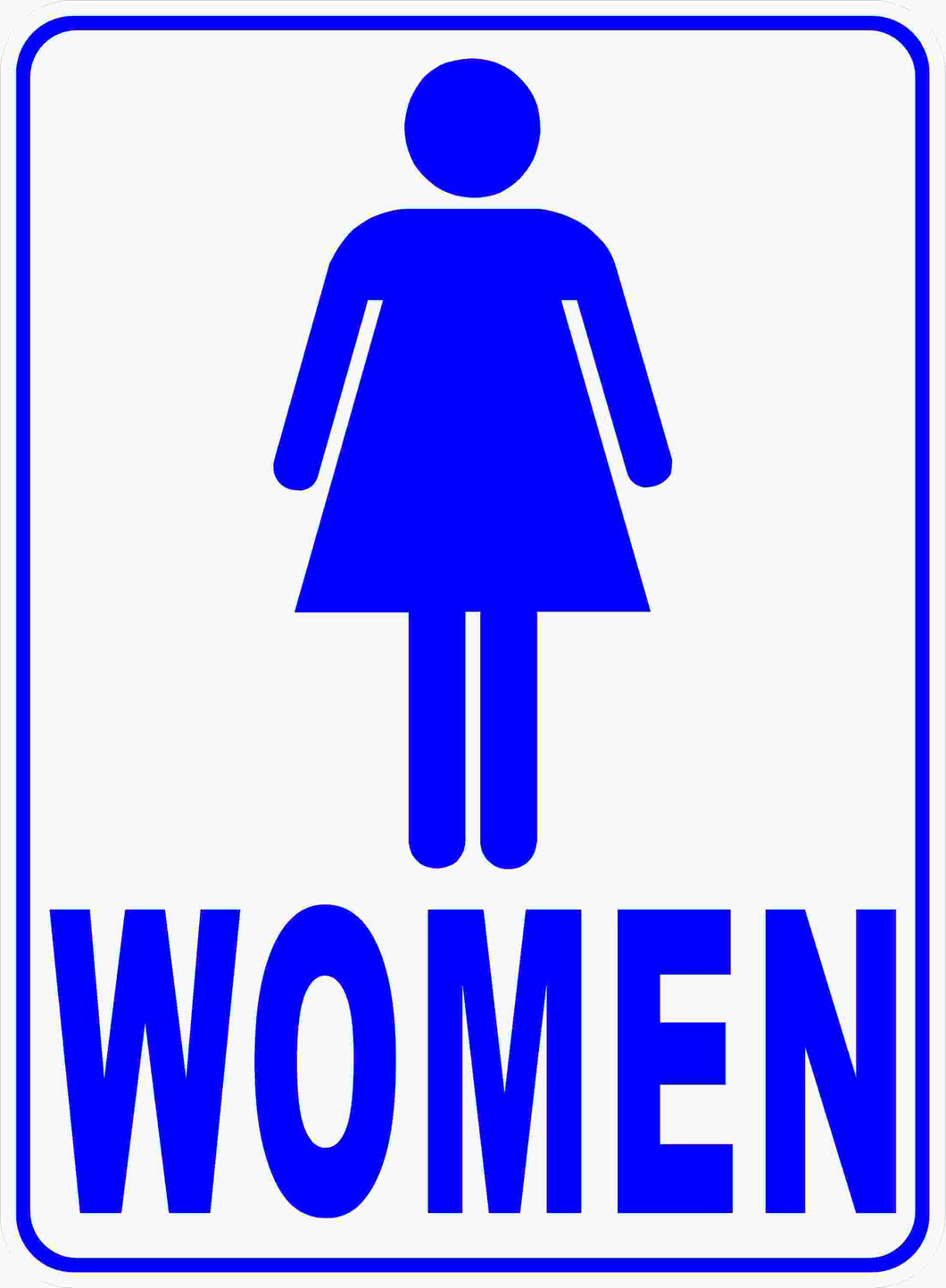 Women's Room with Symbol Bathroom Sign – Signs by SalaGraphics Women's Room with Symbol Bathroom Sign – Signs by SalaGraphics